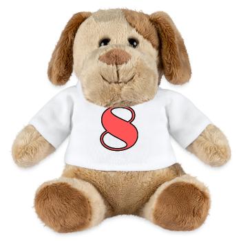 8 JAHRE. 8. JUBILÄUM. GEBURTSTAG 8 JAHRE. 8 - MiniFeet® Hund Helge - Weiß - Vorne