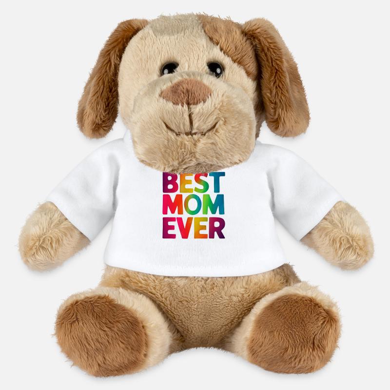 Die beste Mutter aller Zeiten - MiniFeet® Hund Helge - Weiß