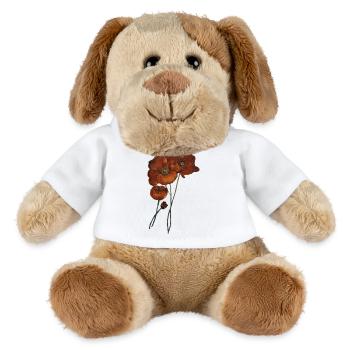 MOHNBLUMEN - MiniFeet® Hund Helge - Weiß - Vorne