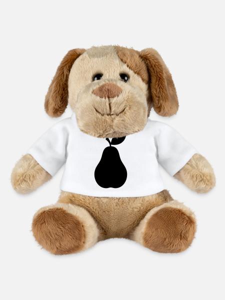 Pear Silhouette – Elegant Fruit Design - MiniFeet® Dog Helge - white