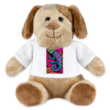 chameleon - MiniFeet® Dog Helge - white - Front