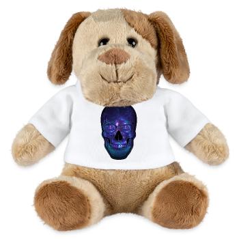 Galactic Skull Nebula - MiniFeet® Dog Helge - white - Front