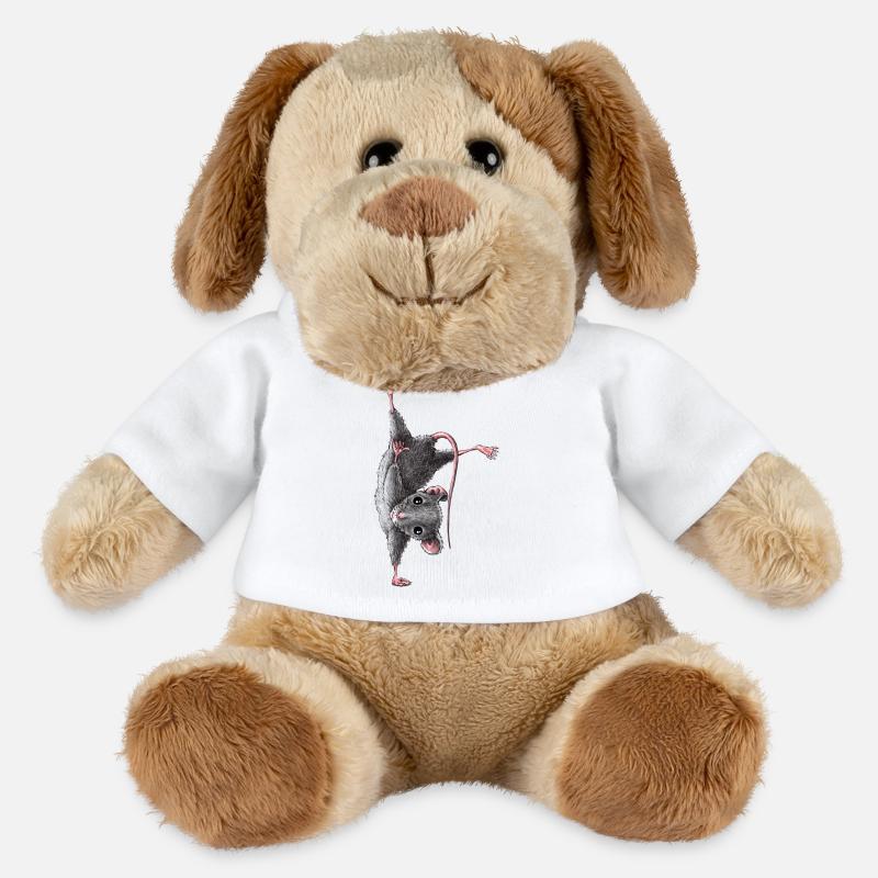 Maus - MiniFeet® Hund Helge - Weiß