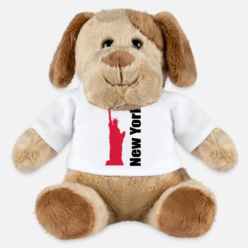 New York - MiniFeet® Hund Helge - Weiß