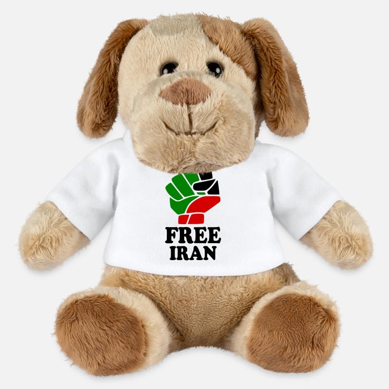 Free iran - MiniFeet® Hund Helge - Weiß