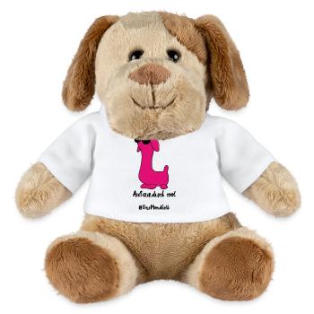 Pinky Extraterrestrial Cool - MiniFeet® Dog Helge - white - Front