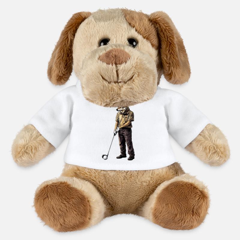 Wolves Golf - MiniFeet® Dog Helge - white