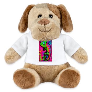 chameleon - MiniFeet® Dog Helge - white - Front