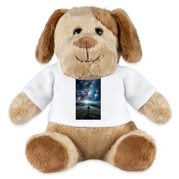 Kosmische Grenze - MiniFeet® Hund Helge - Weiß - Vorne