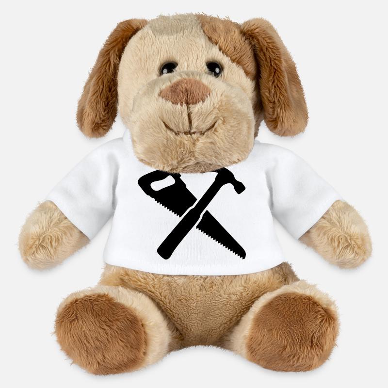 Werkzeug - MiniFeet® Hund Helge - Weiß
