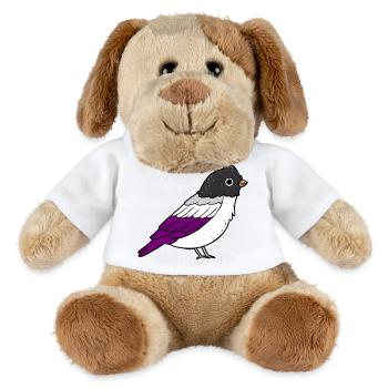 Asexueller Vogel Ace Pride - MiniFeet® Hund Helge - Weiß - Vorne