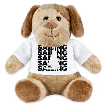 Segeln - MiniFeet® Hund Helge - Weiß - Vorne