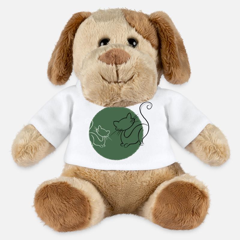 Katzen - MiniFeet® Hund Helge - Weiß