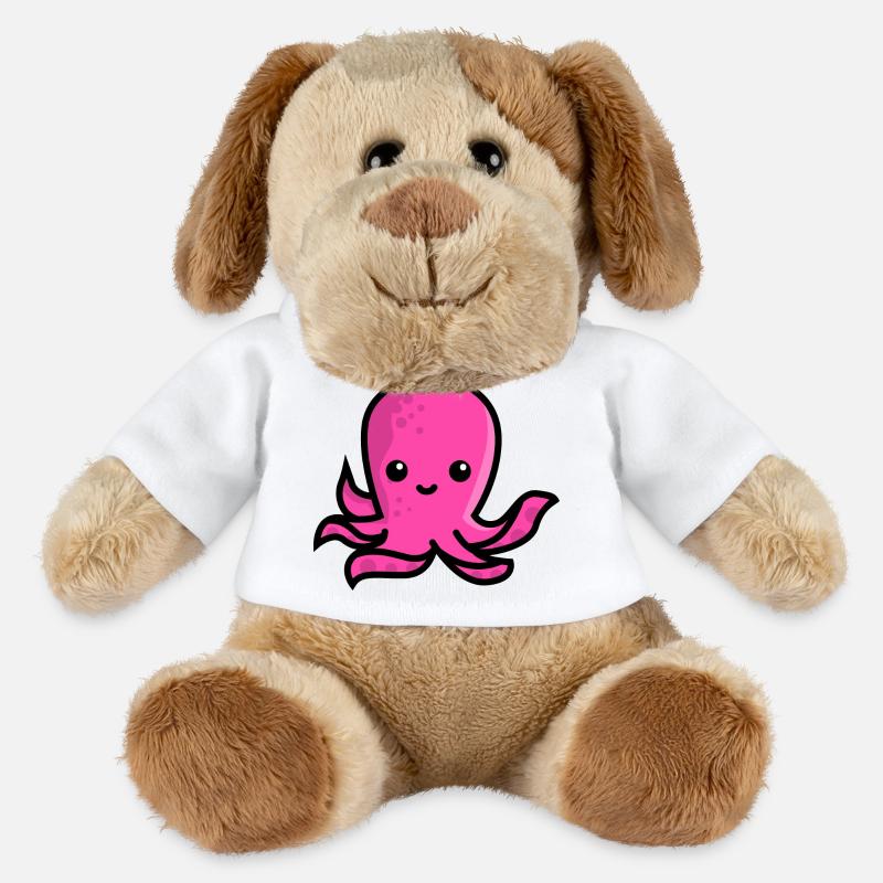 Octopus - MiniFeet® Hund Helge - Weiß