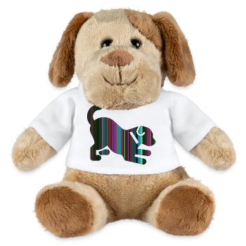 Welpe - MiniFeet® Hund Helge - Weiß - Vorne