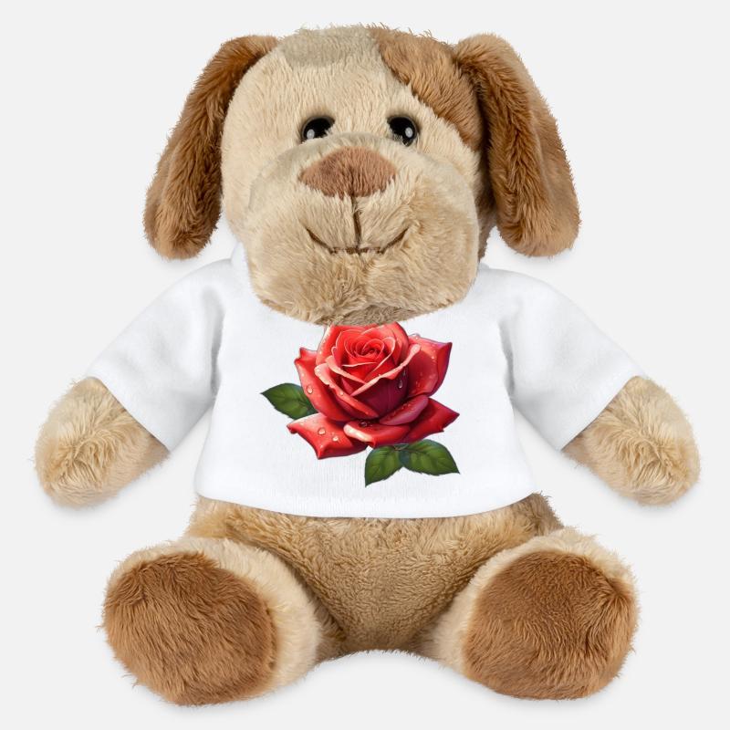 rose - MiniFeet® Dog Helge - white