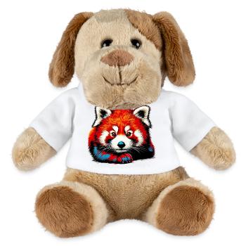 Kleiner Panda - MiniFeet® Hund Helge - Weiß - Vorne