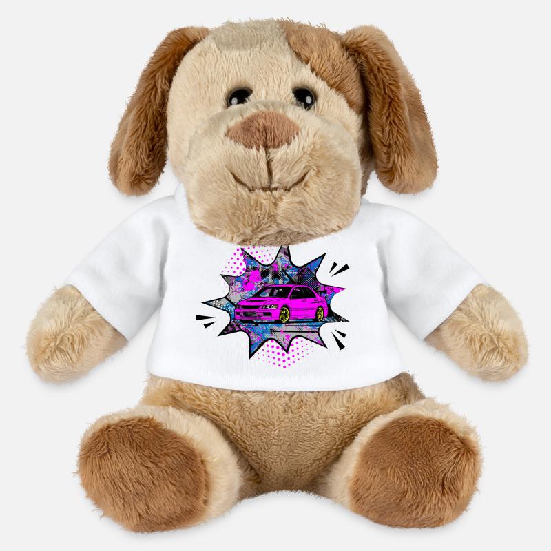 Mitsu pink bubble - MiniFeet® Dog Helge - white