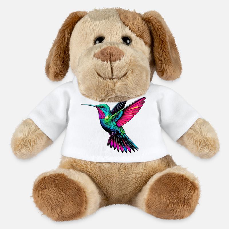Kolibri - MiniFeet® Hund Helge - Weiß