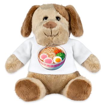Ramen Bol De Repas - Chien en peluche Helge MiniFeet® - blanc - Devant