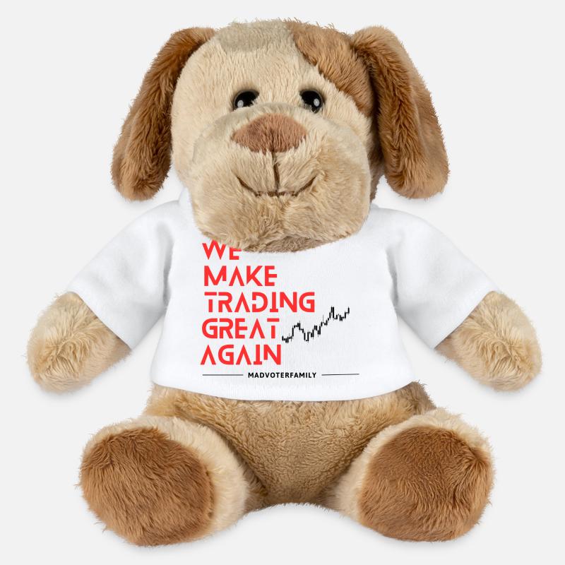 Make trading Great - MiniFeet® Hund Helge - Weiß