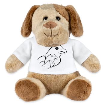 anniversary. Anniversary Decade. humor. funny - MiniFeet® Dog Helge - white - Front