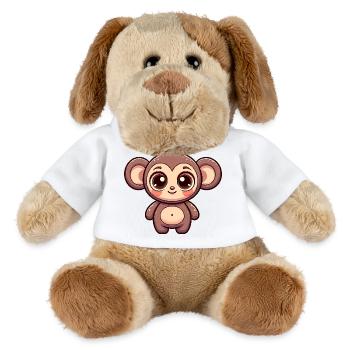 Cheburashka Russian auf Russisch Russen - MiniFeet® Hund Helge - Weiß - Vorne