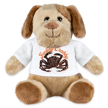 FEELING CRABBY - MiniFeet® Dog Helge - white - Front