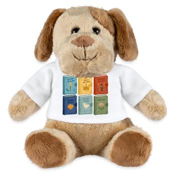 Märchen-Cover - MiniFeet® Hund Helge - Weiß - Vorne