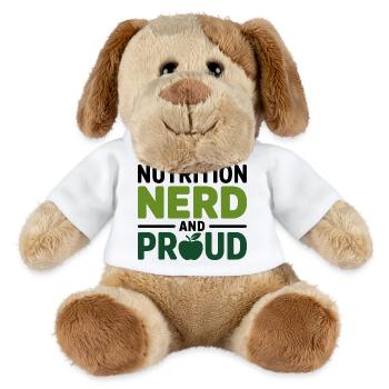 Je fais en sorte que la nourriture fasse du sens Diététicienne professionnelle - Chien en peluche Helge MiniFeet® - blanc - Devant