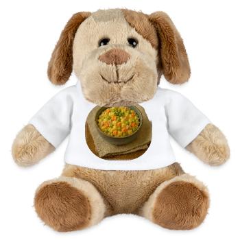 Olivje Salat - MiniFeet® Hund Helge - Weiß - Vorne