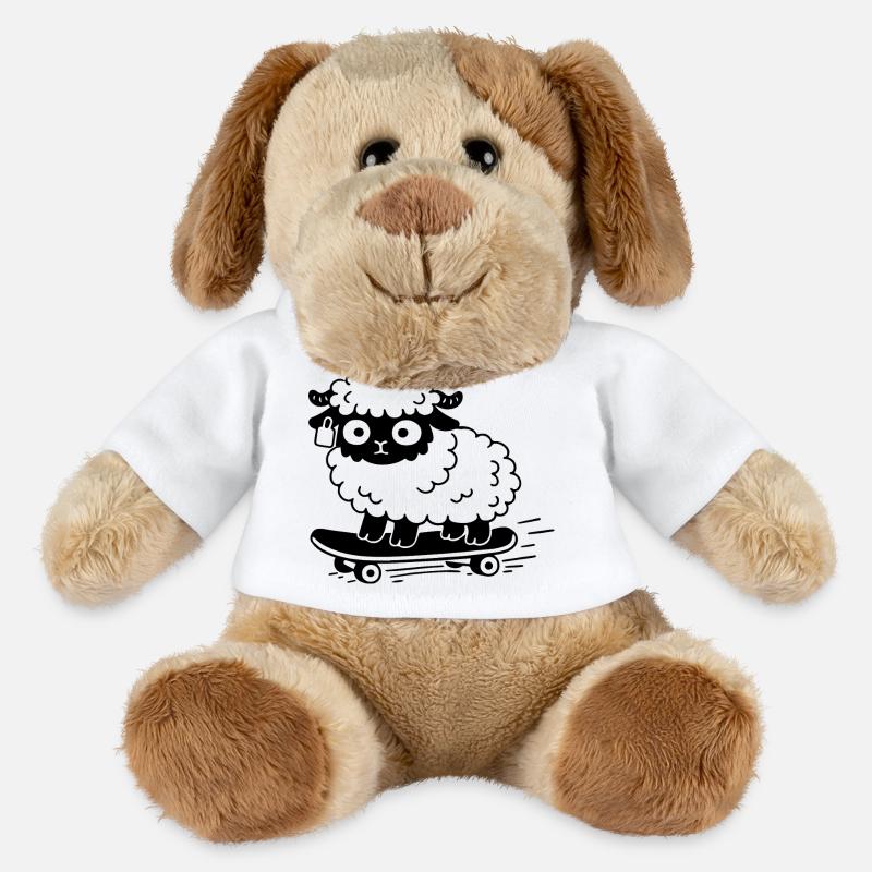 Sheep Skate - MiniFeet® Dog Helge - white