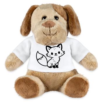 Fuchs Niedlich - MiniFeet® Hund Helge - Weiß - Vorne