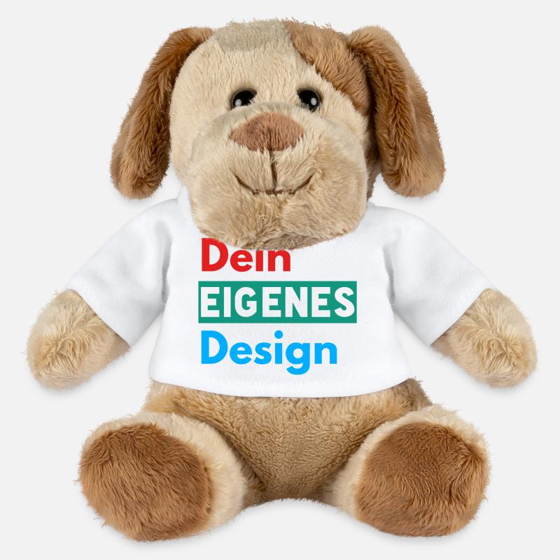 Dein Eigenes Design - MiniFeet® Hund Helge - Weiß