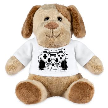 Game Controllers - MiniFeet® Dog Helge - white - Front