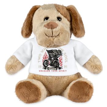 Biker Patriot American Fury - MiniFeet® Dog Helge - white - Front