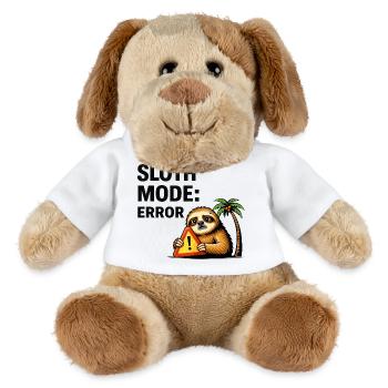 Fehler im Faultiermodus - MiniFeet® Hund Helge - Weiß - Vorne