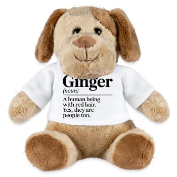 Gingers Are People Too - MiniFeet® Dog Helge - white - Front