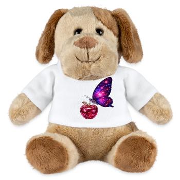 Rubin-Leben – Power Butterfly - MiniFeet® Hund Helge - Weiß - Vorne