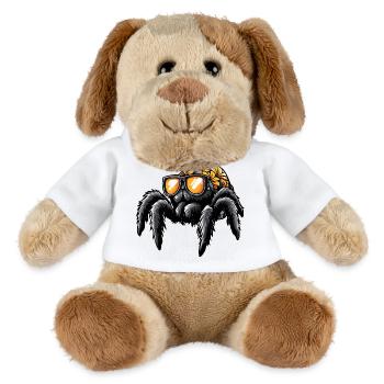 Tarantula Comic Holidays - Chien en peluche Helge MiniFeet® - blanc - Devant