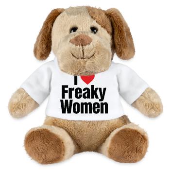 I Love Freaky Women - MiniFeet® Dog Helge - white - Front