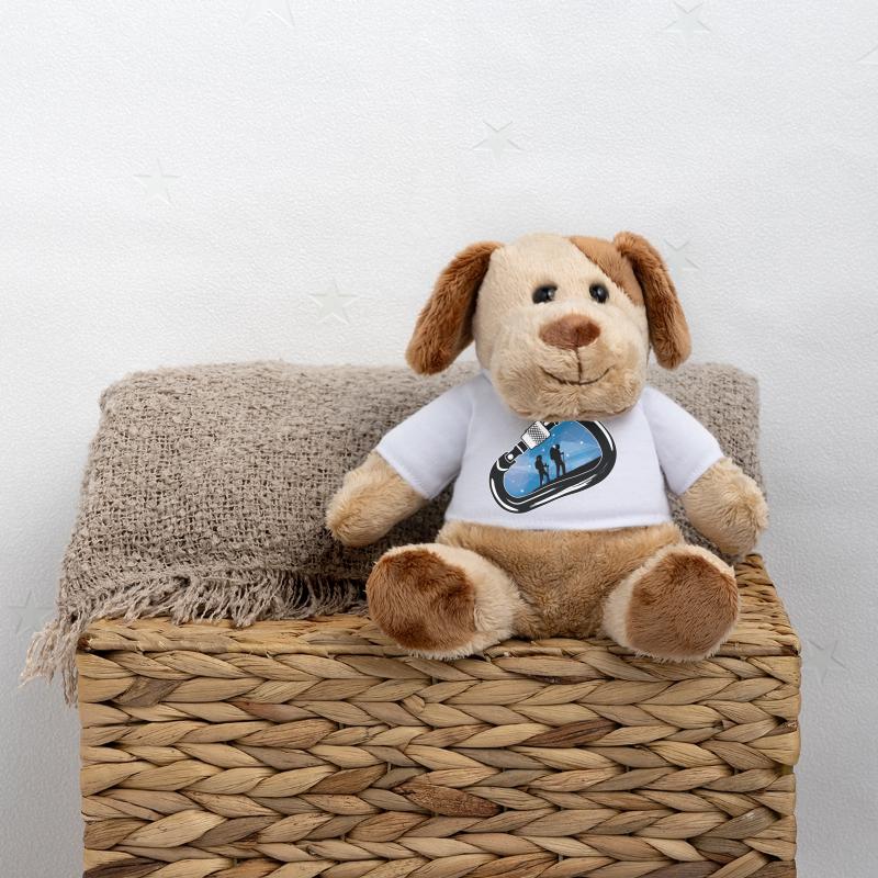 Klettern mit Karabinern MiniFeet® Hund Helge