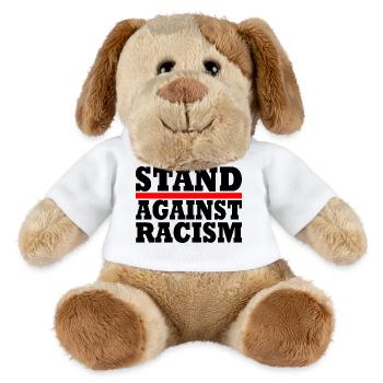 Stand against racism - MiniFeet® Hund Helge - Weiß - Vorne
