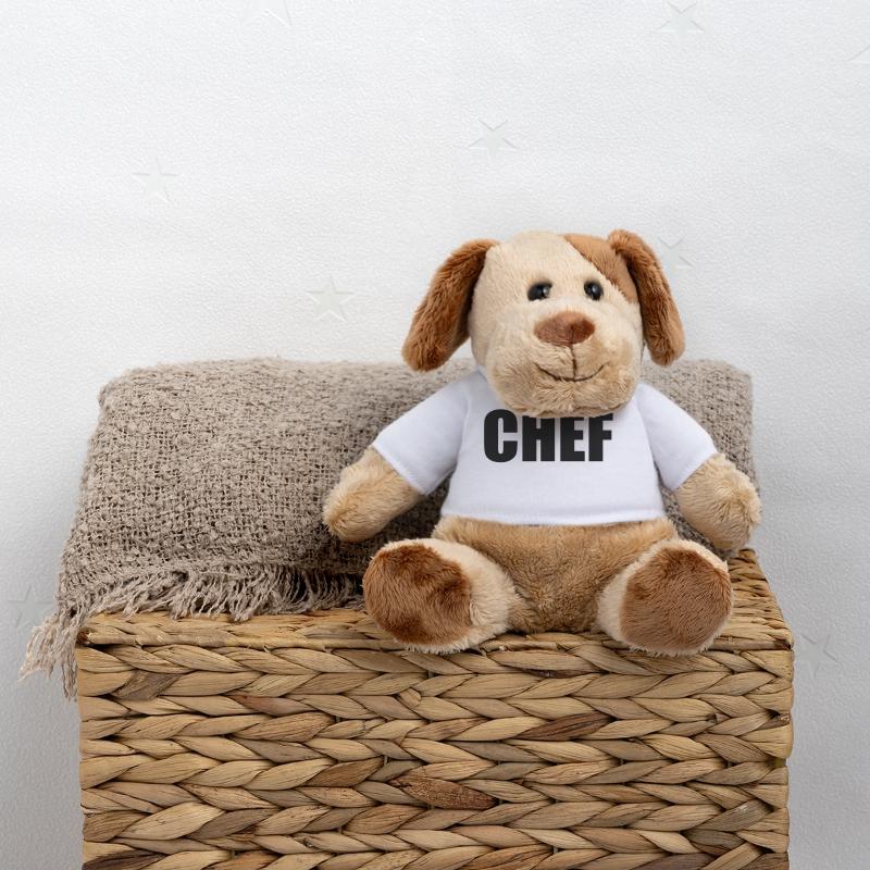 Chef Chien en peluche Helge MiniFeet®