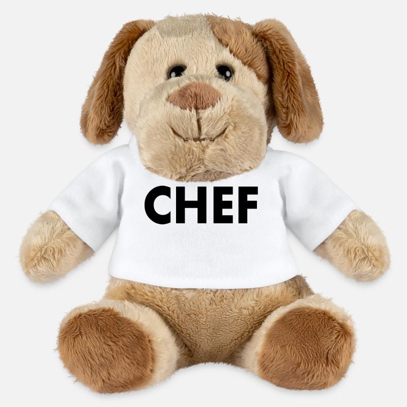 Chef - MiniFeet® Hund Helge - Weiß
