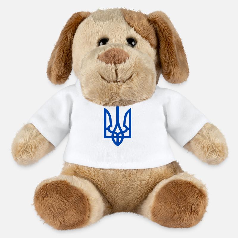Ukraine - MiniFeet® Hund Helge - Weiß