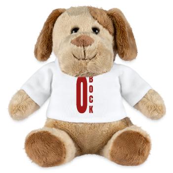 Zero Buck, 0 Buck, No Desire, Motivation - MiniFeet® Dog Helge - white - Front