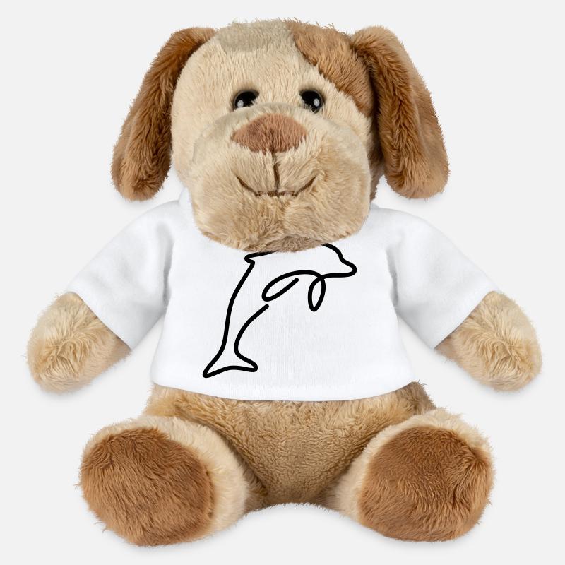 Delfin - MiniFeet® Hund Helge - Weiß