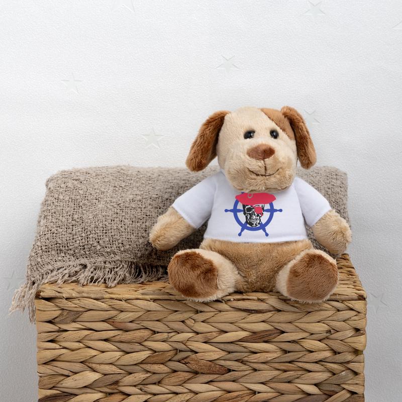 skull pirate Chien en peluche Helge MiniFeet®