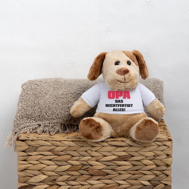 Ich bin Opa - Großvater Sprüche Geschenk Enkel Opi MiniFeet® Hund Helge